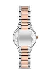 Ferro Quartz Crystals Blue Round Dial Women's Watch - F21928A-E3