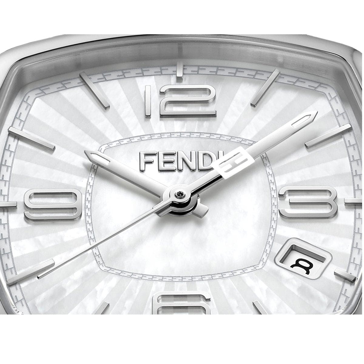 FENDI TIMEPIECES Momento Analog MOP Tonneau Dial Women's Watch- F220034573