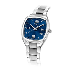 FENDI TIMEPIECES Momento Analog Blue Tonneau Dial Women's Watch- F221013000