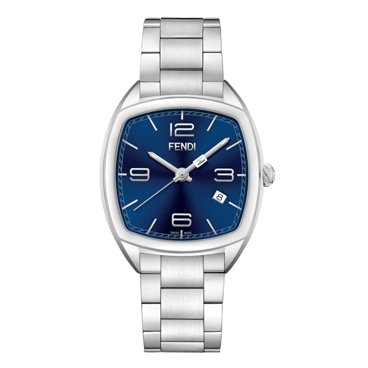 FENDI TIMEPIECES Momento Analog Blue Tonneau Dial Women's Watch- F221013000
