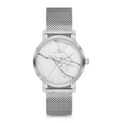 Ferro Analog White Round Dial Women's Watch -  F2792C-A