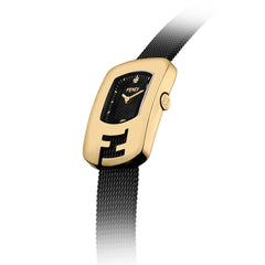 FENDI TIMEPIECES Chameleon Analog Black Rectangle Dial Women's Watch- F340421000D1