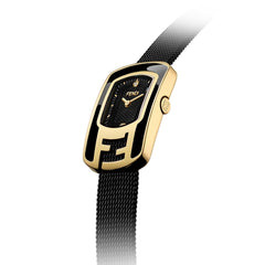 FENDI TIMEPIECES Chameleon Analog Black Rectangle Dial Women's Watch- F341421000D1