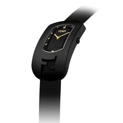 FENDI TIMEPIECES Chameleon Analog Black Rectangle Dial Women's Watch- F346631000D1