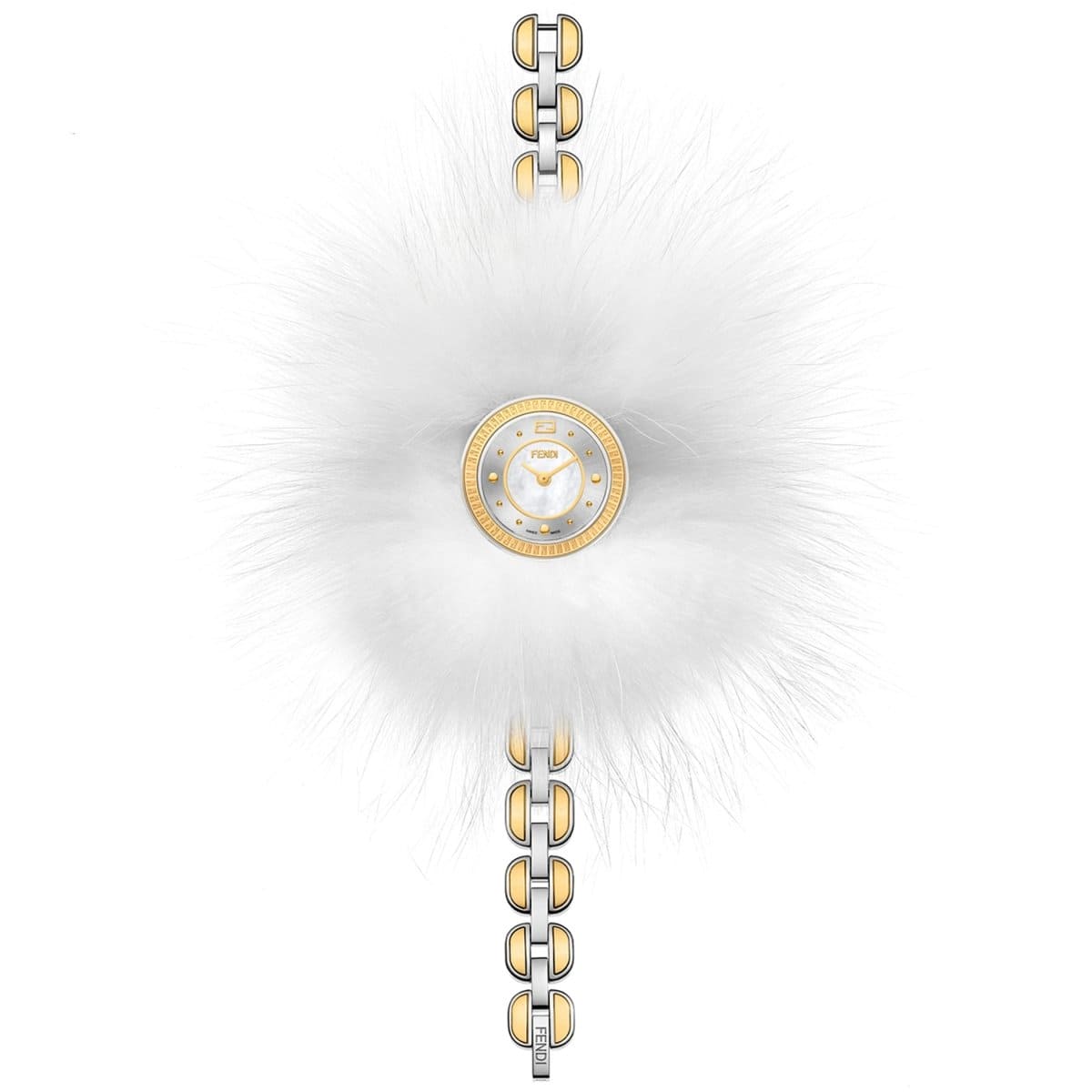 FENDI TIMEPIECES My Way Analog MOP Round Dial Women's Watch- F371124500