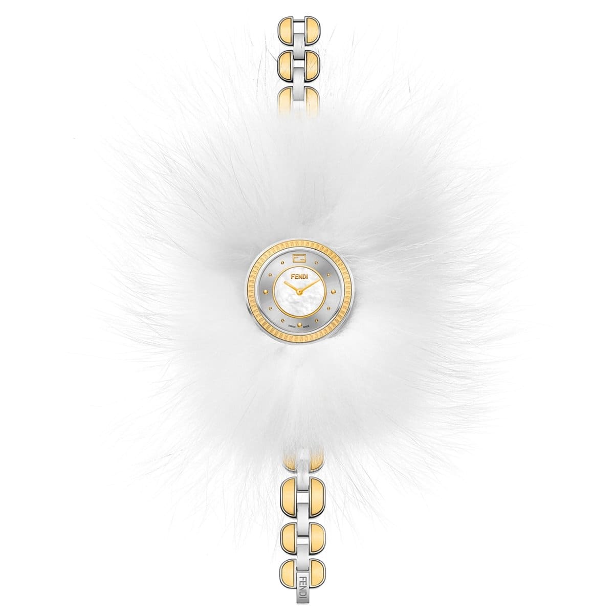 FENDI TIMEPIECES My Way Analog MOP Round Dial Women's Watch- F371134500