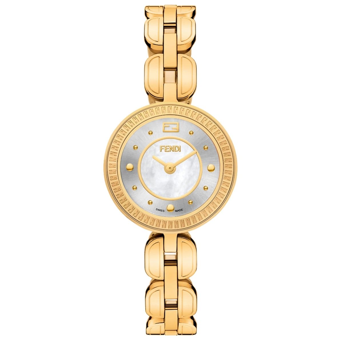 FENDI TIMEPIECES My Way Analog MOP Round Dial Women's Watch- F371424500