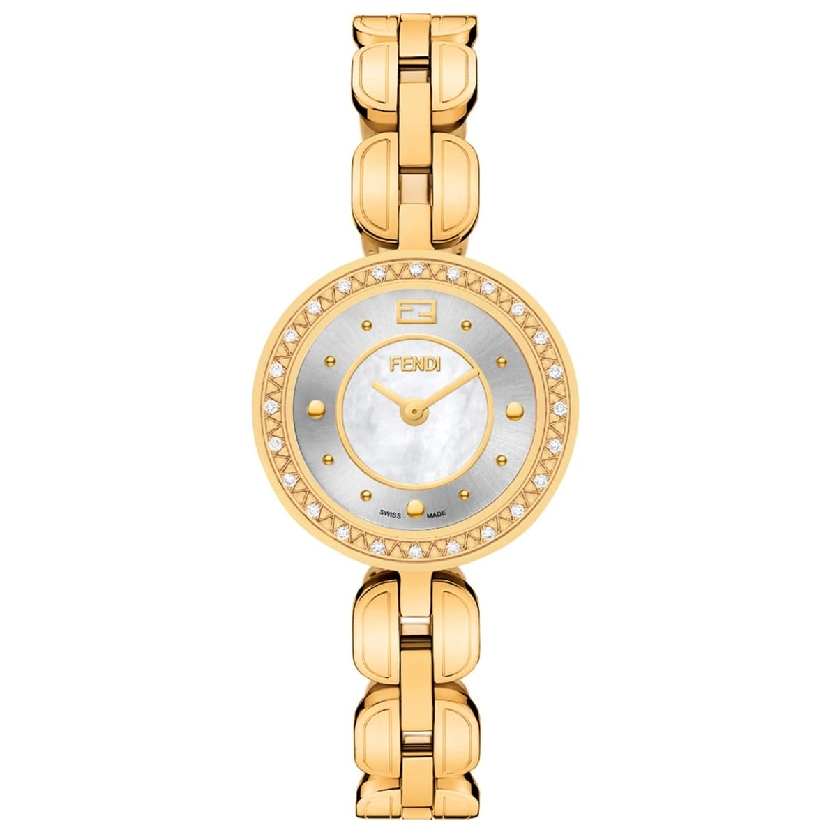 FENDI TIMEPIECES My Way Analog MOP Round Dial Women's Watch- F371424500B0
