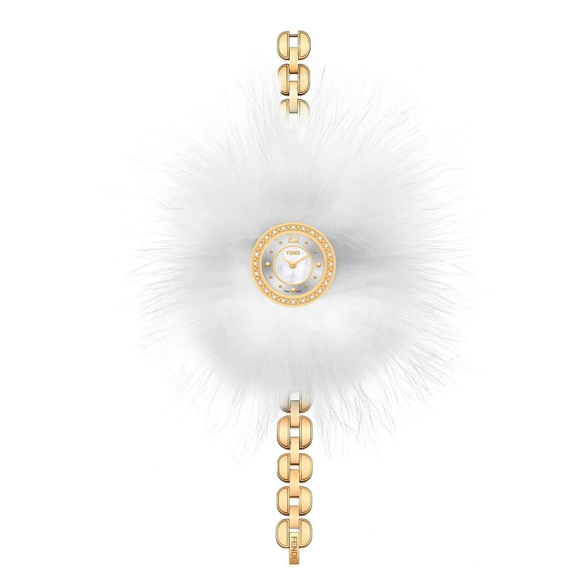 FENDI TIMEPIECES My Way Analog MOP Round Dial Women's Watch- F371424500B0