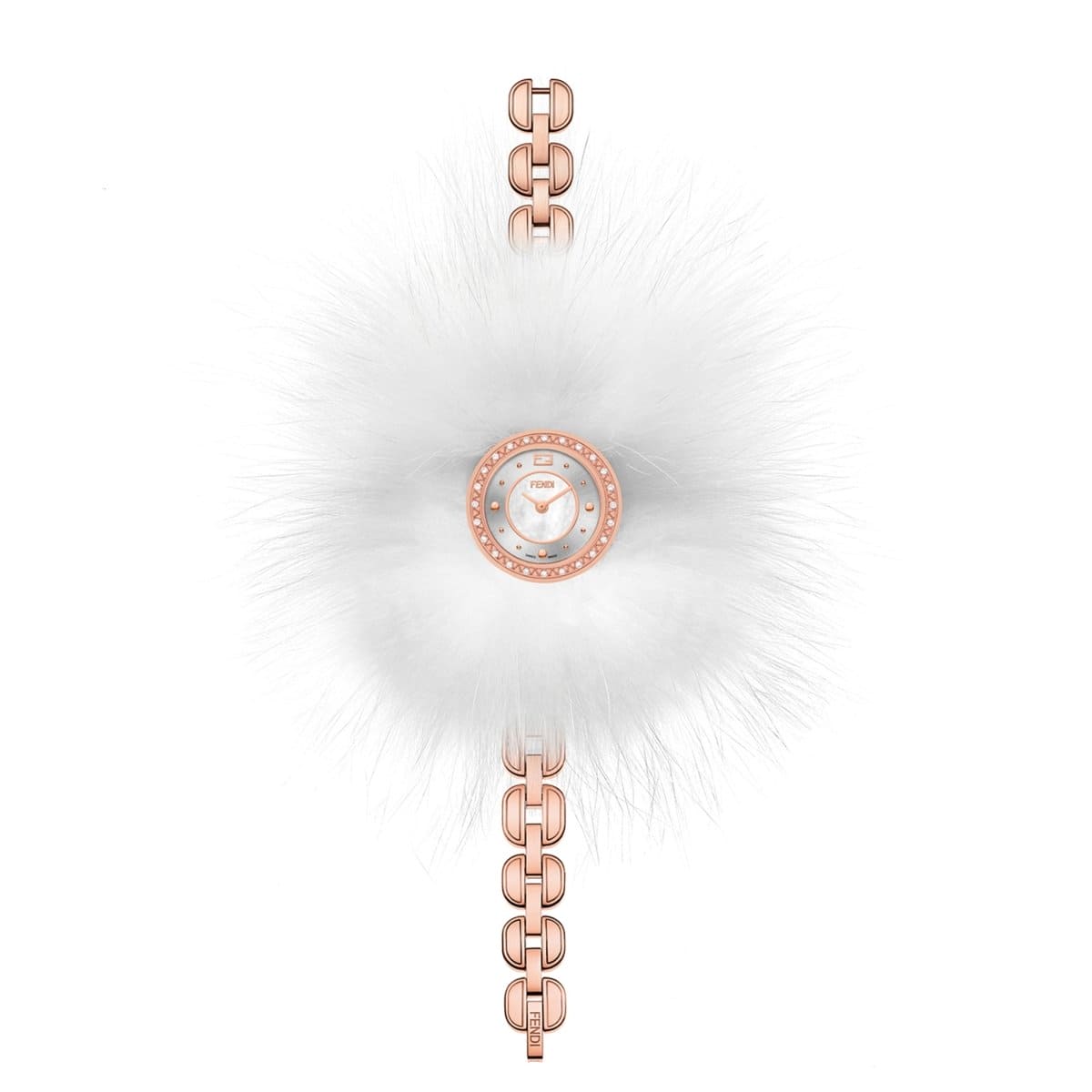 FENDI TIMEPIECES My Way Analog MOP Round Dial Women's Watch- F371524500B0