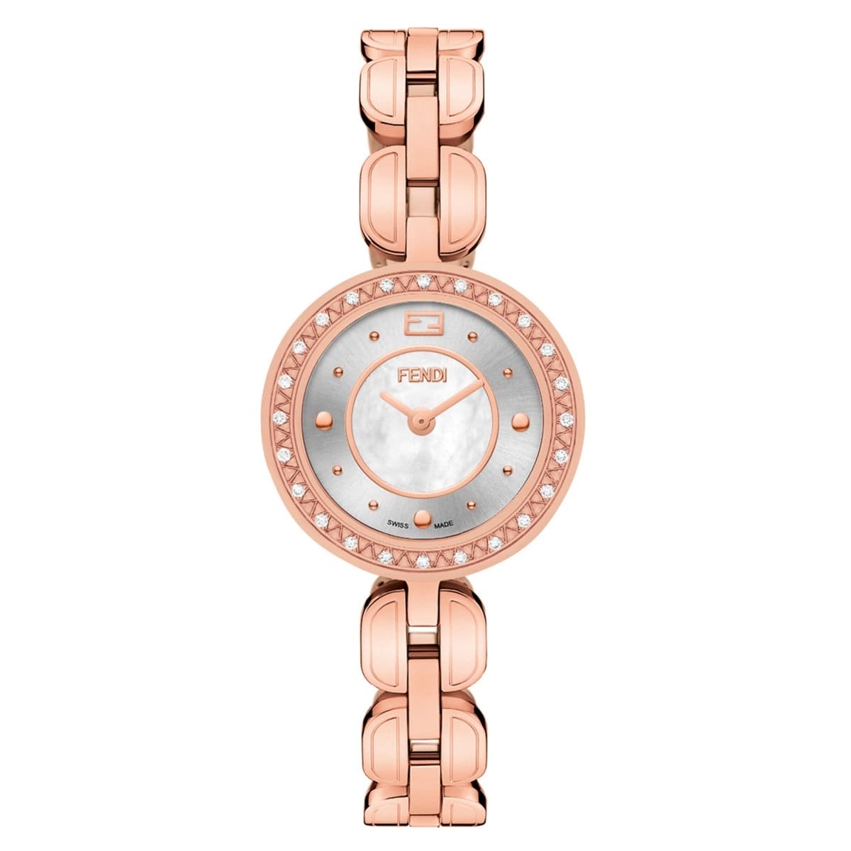 FENDI TIMEPIECES My Way Analog MOP Round Dial Women's Watch- F371524500B0