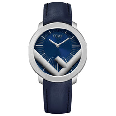 FENDI TIMEPIECES Run Away Analog Blue Round Dial Men's Watch- F710013031