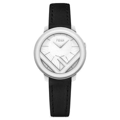 FENDI TIMEPIECES Run Away Analog White Round Dial Women's Watch- F710024011