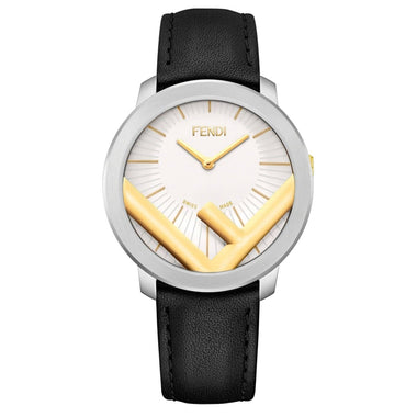 FENDI TIMEPIECES Run Away Analog White Round Dial Men's Watch- F710114011