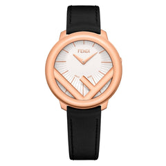 FENDI TIMEPIECES Run Away Analog White Round Dial Women's Watch- F710534011