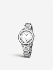 FENDI TIMEPIECES Run Away Analog White Round Dial Women's Watch- F711024000