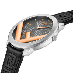 FENDI TIMEPIECES Run Away Analog Grey Round Dial Men's Watch- F716216011