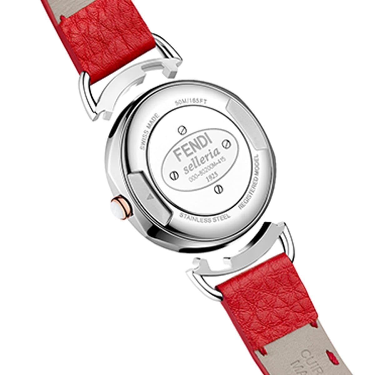 FENDI TIMEPIECES Selleria Analog MOP Round Dial Women's Watch- F8112365H0