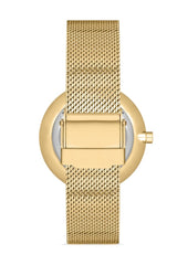 Ferro Analoge White Round Dial Women's Watch -  F81753C-863-B2
