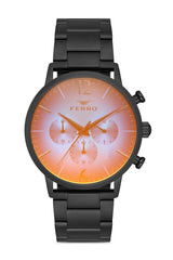 Ferro Chronograph Multicolor Round Dial Men's Watch - FM11005A-V