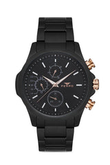 Ferro Multifunction Black Round Dial Men's Watch -  FM11170A-G4