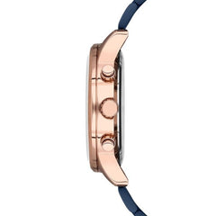 Ferro Chronograph Blue Round Dial Men's Watch -  FM11171A-T