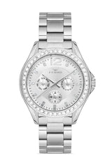 Ferro Multifunction Silver Round Dial Men's Watch -  FM21140A-A