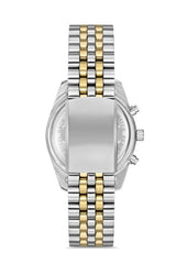 Ferro Chronograph White Round Dial Women's Watch -  FM41172A-D