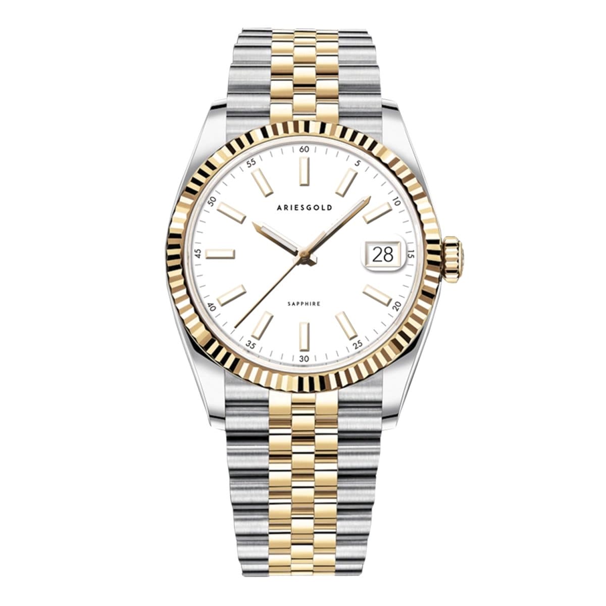 ARIES GOLD Heritage Quartz Watch with Sapphire Glass For Men- G 1068 2TG-WD