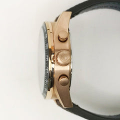 ARIES GOLD Jolter Chronograph Skeleton Watch with Sapphire Glass For Men- G 7008 RG-BK