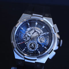 ARIES GOLD Lightning Chronograph Skeleton Watch with Sapphire Glass For Men- G 7016 S-BU
