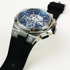ARIES GOLD Lightning Chronograph Skeleton Watch with Sapphire Glass For Men- G 7016 S-BU