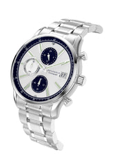 Aries Gold Champion 7020 Chronograph Limited Edition White Round Dial Men's Watch - G 7020 S-SBU