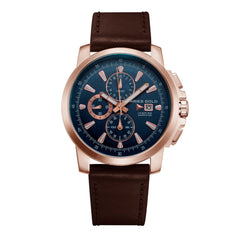 ARIES GOLD Contender Chronograph Watch with Sapphire Glass For Men- G 7301A RG-BU