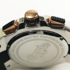 ARIES GOLD King Chronograph Watch with Sapphire Glass For Men- G 7311 2TR-SRG