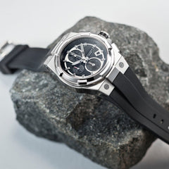 ARIES GOLD King Chronograph Watch with Sapphire Glass For Men- G 7311 S-BKS