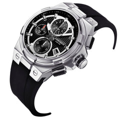 ARIES GOLD King Chronograph Watch with Sapphire Glass For Men- G 7311 S-BKS