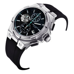 ARIES GOLD Monarch Chronograph Watch with Sapphire Glass For Men- G 7312 S-BKCY