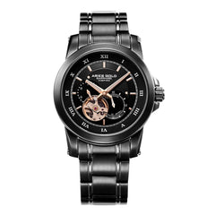 ARIES GOLD Forza Automatic Watch with 21 Jeweles & Sapphire Glass For Men- G 9001 BK-BK