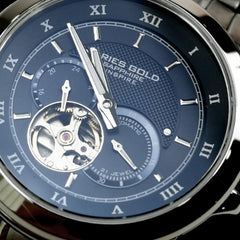 ARIES GOLD Forza 21 Jewels Automatic Multifunation Watch with Sapphire Glass For Men's- G 9001 S-BU