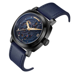 ARIES GOLD Vanguard Automatic Skeleton Watch with Sapphire Glass For Men- G 9025 BK-BUG