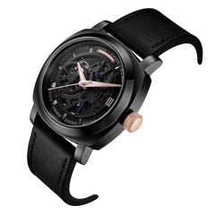 ARIES GOLD Vanguard Automatic Skeleton Watch with Sapphire Glass For Men- G 9025 BKRG-BKRG
