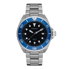 ARIES GOLD Dreadnought Automatic Watch with Sapphire Glass For Men's- G 9029 SBU-BK