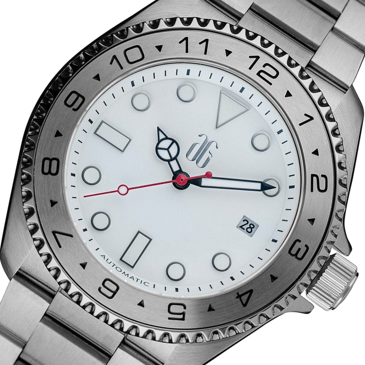 ARIES GOLD G 9040 S-W AG Collective Automatic Watch with Sapphire Glass For Men