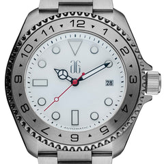 ARIES GOLD G 9040 S-W AG Collective Automatic Watch with Sapphire Glass For Men