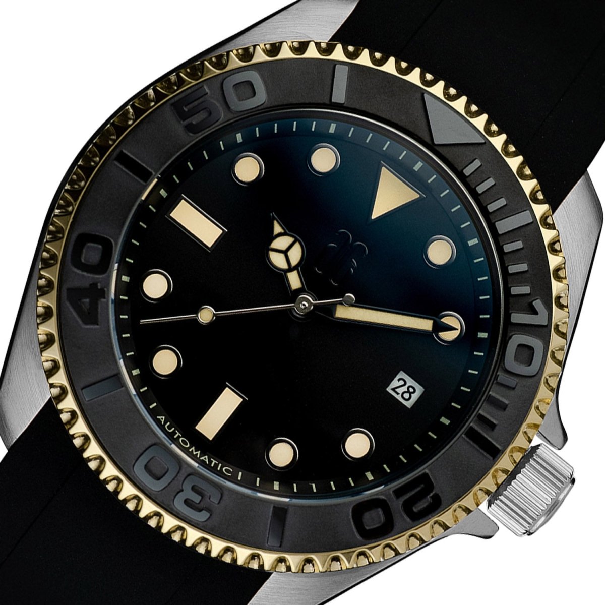 ARIES GOLD G 9040 SGYM-BKBEI AG Collective Automatic Watch with Sapphire Glass For Men