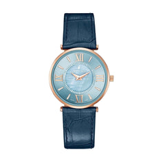 Jacques Du Manoir Sina Swiss Made Analogue MOP Round Dial Women's Watch - JCR.03