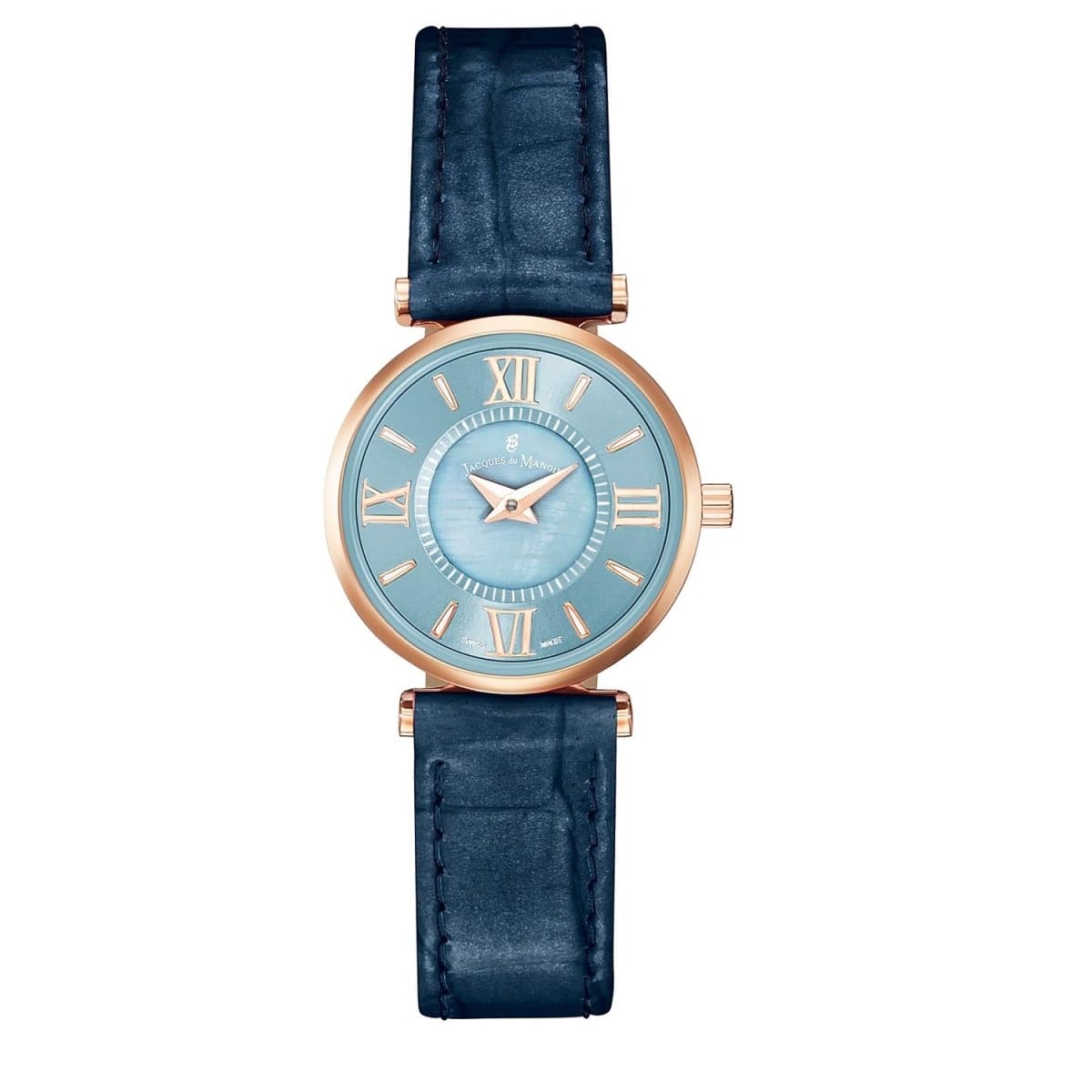 Jacques Du Manoir Sina Swiss Made Analogue MOP Round Dial Women's Watch - JCR.04