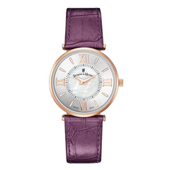 Jacques Du Manoir Sina Swiss Made Analogue Silver Round Dial Women's Watch - JCR.07