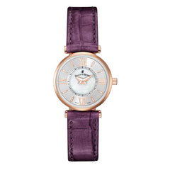 Jacques Du Manoir Sina Swiss Made Analogue MOP Round Dial Women's Watch - JCR.08
